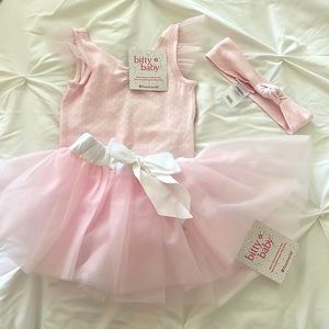 NWT Bitty Baby matching ballerina outfit